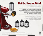 KitchenAid Stand Mixer Attachment,KSMVSA Fresh Prep Slicer/Shredder,(Pack of 2)