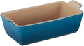 Le Creuset Stoneware Heritage Loaf Pan, 9" x 5" x 3" (1.5 qt.), Caribbean