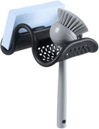 Umbra Sling Kitchen Sink Accessory, Double-Sided Sponge Holder, Black