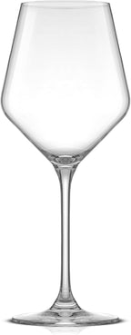 JoyJolt Layla White Wine Glasses, Set of 4 Italian Glasses, 13.5 oz Clear – Made in Europe