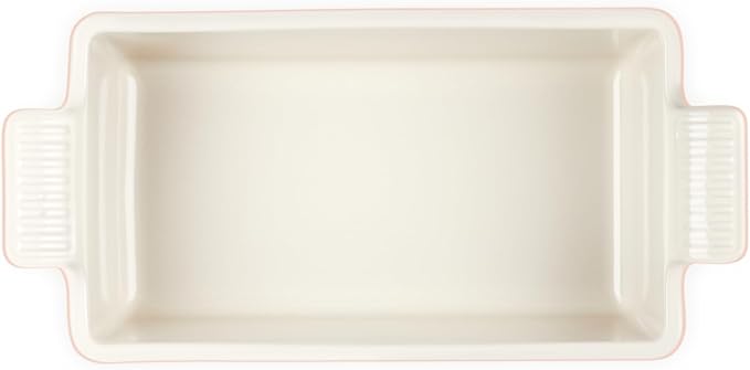 Le Creuset Stoneware Heritage Loaf Pan, 9", Peche