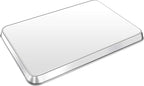 Baking Sheet, Yododo Stainless Steel Baking Pans Tray Cookie Sheet Toaster Oven Tray Pan Cookie Pan, Non Toxic & Healthy, Superior Mirror Finish & Rust Free, Easy Clean & Dishwasher Safe - 19.6 inch