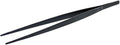 Mercer Culinary 18-8 Stainless Steel Precision Plus Chef Plating Tong, Straight, 9-3/8, Matte Black