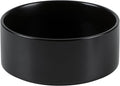 Havniva Non-Slip 8.2inch Ceramic Dog Food and Water Bowl for Large Breed Dogs, Pet Bowl for Replacement (Single Bowl, Black)