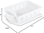 Sterilite 06418006 Ultra Sink Set - White
