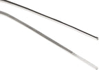 Mercer Culinary 18-8 Stainless Steel Chef Plating Tongs, Offset Tip, 7-7/8 Inch