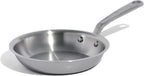 Made In Cookware | 8-Inch Stainless Steel Frying Pan | 5 Ply Stainless Clad | Professional Cookware | Crafted in Italy | Induction Compatible