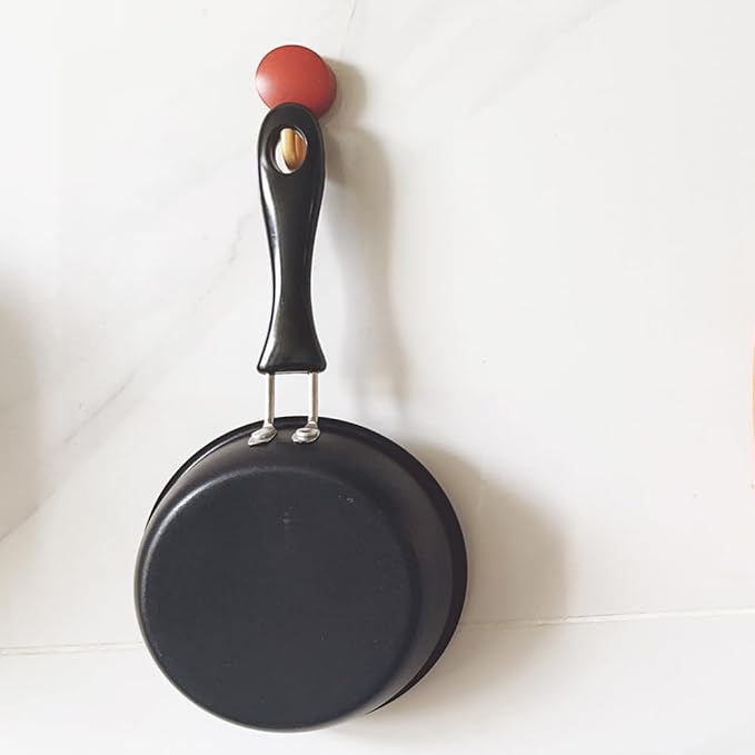 Mini Egg Frying Pan 4.7-Inch 3Pcs, Non-stick One Egg Frying Pan with Bakelite Handle, Cast-Iron Pot Designed for Eggs and Pancakes, All Stoves are Compatible - Non Toxic