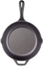 Lodge Chef Collection 10" Pre-Seasoned Cast Iron Skillet - Kitchen Essential for Frying & Searing