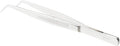 Mercer Culinary 18-8 Stainless Steel Chef Plating Tongs, Curved Fine Tip, 6-1/8 Inch