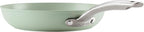 Circulon Halo with LaserDefense Ceramic Nonstick Frying Pan, Made without PFAS, Compatible with All Stovetops, Dishwasher and Oven Safe, 10 Inch Skillet - Sage
