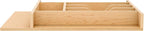 Rev-A-Shelf Natural Maple Right Size Utensil Insert Home Storage Kitchen Organizer 7 Compartment Drawer Accessory, 13-1/4" x 19-1/2", 4WCT-18SH-1