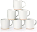 Coffee Mugs Set of 6, 14 oz Coffee Cups Ceramic, Ceramic Mug with Handle and Speckled Patterns for Coffee, Tea, Cocoa, Milk, Microwave & Dishwasher Safe