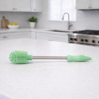 Haakaa Silicone Cleaning Brush – Household Cleaning Brushes for Bottles and Crevices – Food-Grade Silicone: Dishwasher Safe