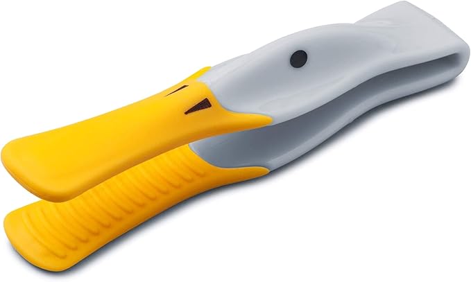 Zeal Duck Toast Tongs, Duck Egg Blue