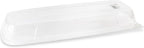 Rectangle Clear Tray Lid (1 Pc) - 17.5" Disposable Serving Platter Lid for Appetizer, Fruits & Serving Dishes | Perfect Plastic Tray Lid for Party Serveware, Catering, & Food Storage