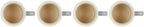 Le Creuset Stoneware Set of 4 Mugs, 14 oz. each, Oyster