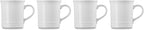 Le Creuset Stoneware Set of 4 Mugs, 14 oz. each, White