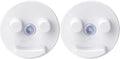 Sponge Holder for Kitchen Sink, Suction Cup In-Sink Sponge Caddy Organizer, Dishwasher Safe, 2 Pack (Sponges Not Included)