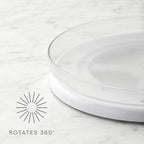 YouCopia FridgeView Fridge Turntable, Lazy Susan Organizer for Refrigerator Storage, 11” , White