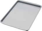 Farberware GoldenBake Nonstick Bakeware Cookie/Baking Sheet Pan Set, 2 Piece, Gray