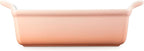 Le Creuset Stoneware Heritage Loaf Pan, 9", Peche
