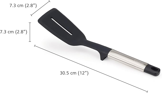 Joseph Joseph Elevate Silicone Slotted Turner with Integrated Tool Rest