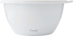 S'well Stainless Steel Salad Bowl Kit XL 184oz, Angel Food, Includes 5oz Canister For Dressing, Serving Utensils, and Removable Tray, Leakproof, Easy to Clean, Dishwasher and Refrigerator Safe