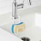 Kitchen Sink Accessory Sponge Holder (WHITE, LARGE)