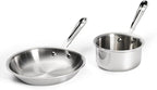 All-Clad - 4108201S All-Clad Kitchen Helper Fry Sauce pan, 8 inch and 1 quart, Steel