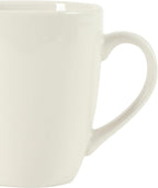 Gibson Home Great Essentials 12 Ounce Porcelain Coffee Mugs - Set of 12 - Cups for Latte, Hot Tea, Cappuccino, Mocha, Espresso, Cocoa