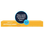 Amazon Basics Parchment Paper for Baking, Non-Stick, 90 Sq Ft Roll, (Pack of 2)