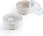 Pfaltzgraff Chateau Storage Bowls, 6 inch, Cream