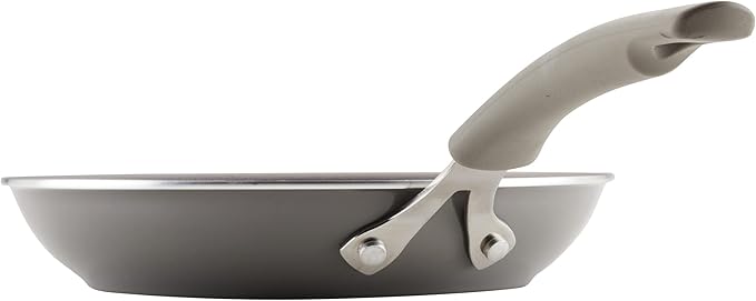 Rachael Ray Cook + Create Nonstick Frying Pan/Skillet, 10 Inch, Gray