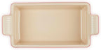 Le Creuset Stoneware Heritage Loaf Pan, 9" x 5" x 3" (1.5 qt.), Cerise