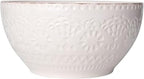 Pfaltzgraff Chateau Cream Serving Bowl, 9-Inch, cream, white, 4 quarts