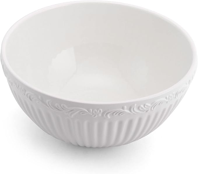 Mikasa Italian Countryside Serving Bowl, 10-Inch, White - 5085633