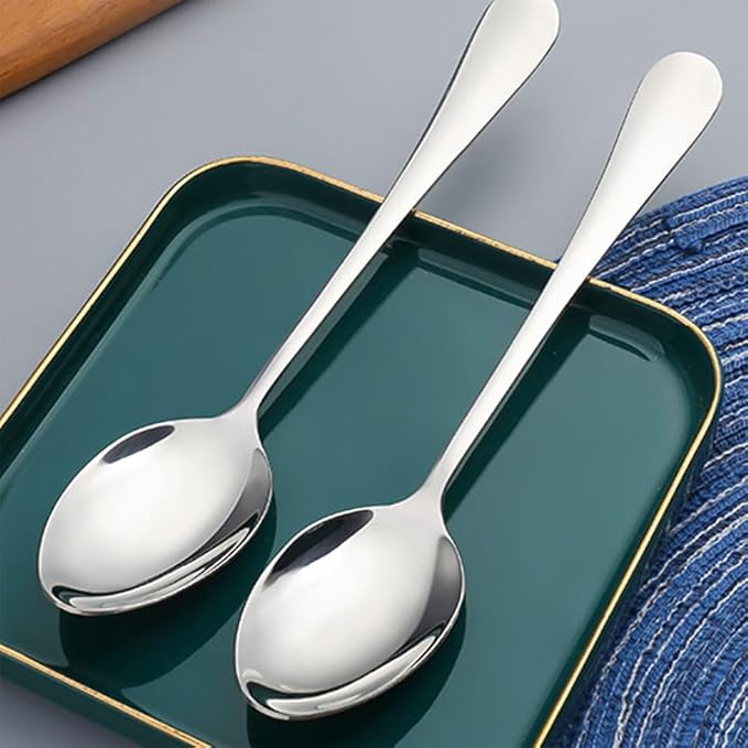 HaWare 49-Piece Silverware Set with Flatware Drawer Organizer, Stainless Steel Cutlery with 8 Steak Knives, Modern Eating Utensils Tableware Service for 8, Mirror Polished, Dishwasher Safe