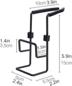 Sink Caddy Sink Sponge Holder - Faucet Rack Shower Tray - Kitchen and Bathroom Metal Organizer Hanging Fix Around Faucet