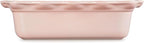 Le Creuset Stoneware Heritage Fluted Loaf Pan, 9", Peche