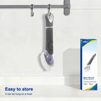 CELOX Dish Brush with Soap Dispenser, Heavy Duty Dishwand Kit, Includes 1 Wand & 3 Dish Brush Refill Heads