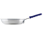 Winco Commercial-Grade Aluminium Fry Pan/Skillet, Natural Finish with Cool Touch Handle, 8"