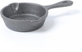 HAWOK Cast Iron Mini Skillet DIA.2.8 inch Round Black…