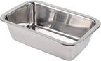 Lindy's Stainless Steel Loaf Pan for Baking Bread, Meatloaf, Cakes, Brownies, Casseroles, and More, Nontoxic & Dishwasher Safe