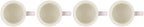 Le Creuset Stoneware Set of 4 Mugs, 14 oz. each, Shallot