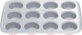 Nonstick Ceramic 12 Cup Muffin Pan, Cupcake Pan for Baking, Non-Toxic Muffin tin, Ceramic Coating, PTFE & PFOA Free, Oven Safe 550°F, Aluminized Steel (Pink)