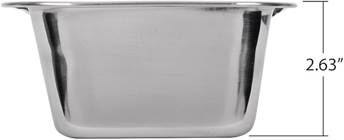 Lindy's Stainless Steel Loaf Pan for Baking Bread, Meatloaf, Cakes, Brownies, Casseroles, and More, Nontoxic & Dishwasher Safe