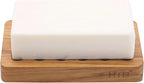 Slotted Bar Soap Holder Teak Wood by HTB, Kitchen Wooden Sponge Holder, Self Draining Soap Dish for Shower, Sink, Bathroom, Bathtub, RV