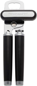 KitchenAid Classic Multifunction Can Opener and Bottle Opener Easy to Use,Razor Sharp Stainless Steel Cutting Wheel,Soft Ergonomic Handles,Black,(Pack of 12)
