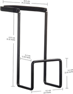Kitchen Sink Accessory Sponge Holder (BLACK, LARGE)